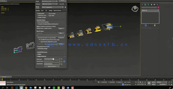 3dsmax咖啡厅餐厅室内建筑设计视频教程(图1)