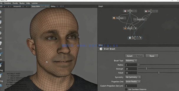 Maya影视级替身数字人制作工作流程视频教程(图7)