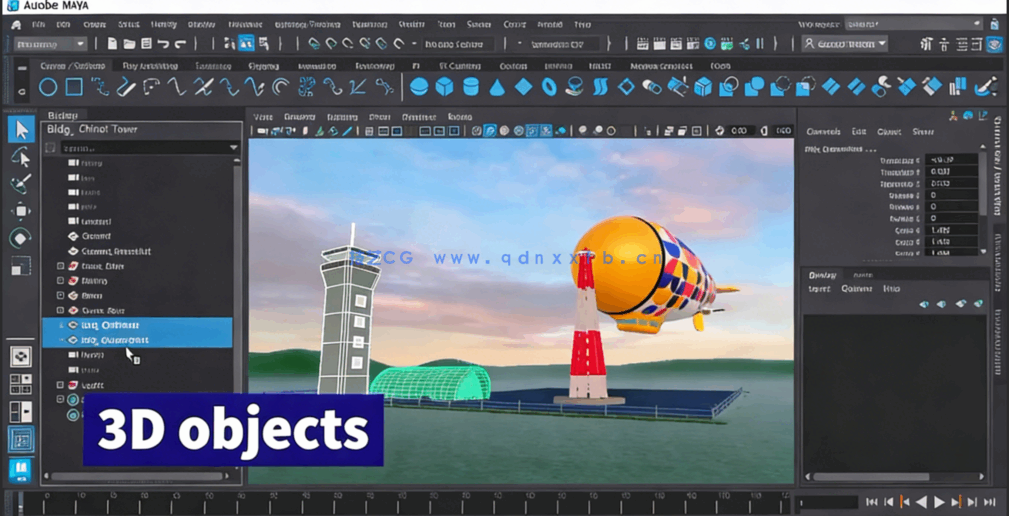 Maya 2025全面核心技术训练视频教程(图1) Maya 2025全面核心技术训练视频教程(图1)