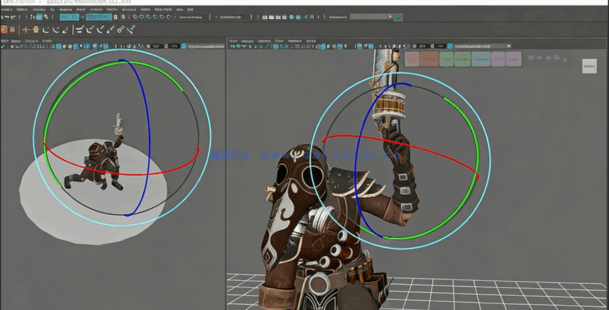 Maya英雄联盟3A级游戏动画制作视频教程(图2) Maya英雄联盟3A级游戏动画制作视频教程(图2)