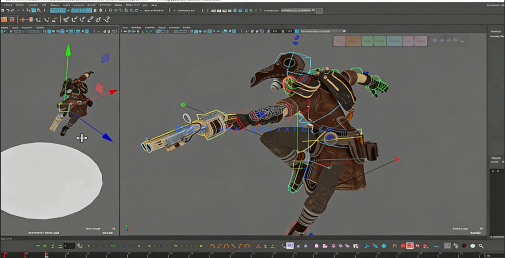 Maya英雄联盟3A级游戏动画制作视频教程(图3) Maya英雄联盟3A级游戏动画制作视频教程(图3)