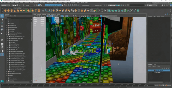 Maya商业广告或电影超现实3D场景制作流程视频教程(图5) Maya商业广告或电影超现实3D场景制作流程视频教程(图5)