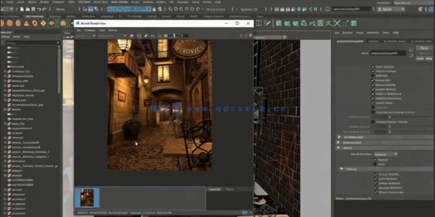 Maya商业广告或电影超现实3D场景制作流程视频教程(图7) Maya商业广告或电影超现实3D场景制作流程视频教程(图7)