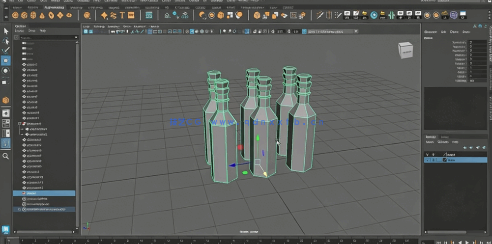 Maya游戏木箱模型资产制作视频教程(图3)