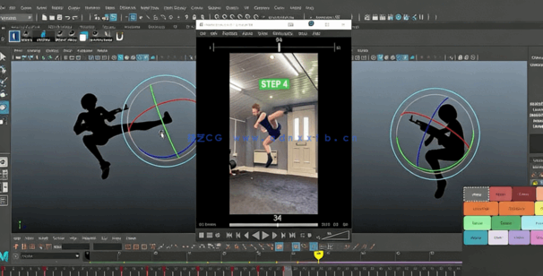 Maya第一与三人称射击攻击游戏动画制作视频教程(图2)