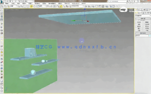 3DMAXloft吊灯建模视频教程(图4) 3DMAXloft吊灯建模视频教程(图4)