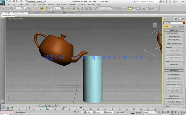 扎实3dmax骨骼动画全掌握视频学习教程(图3) 扎实3dmax骨骼动画全掌握视频学习教程(图3)