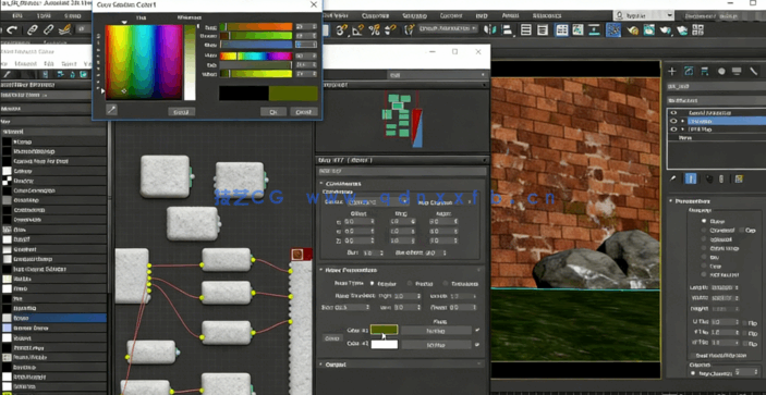 3ds Max中Substance与Arnold纹理渲染工作流程视频教程(图3) 3ds Max中Substance与Arnold纹理渲染工作流程视频教程(图3)