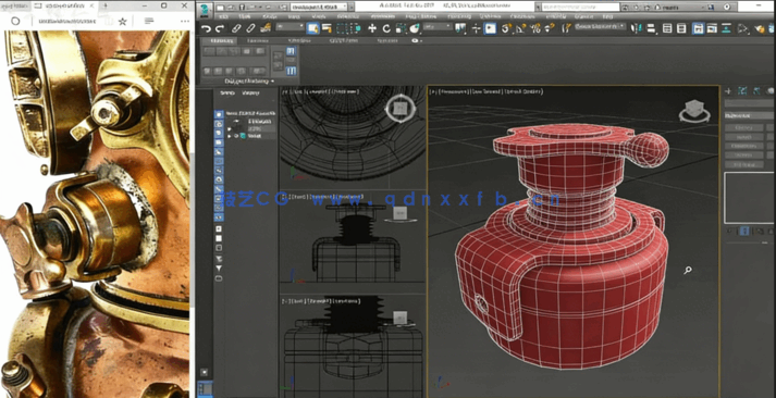 3dsMax硬表面建模基础核心训练视频教程 3ds Max Hard Surface(图4) 3dsMax硬表面建模基础核心训练视频教程 3ds Max Hard Surface(图4)