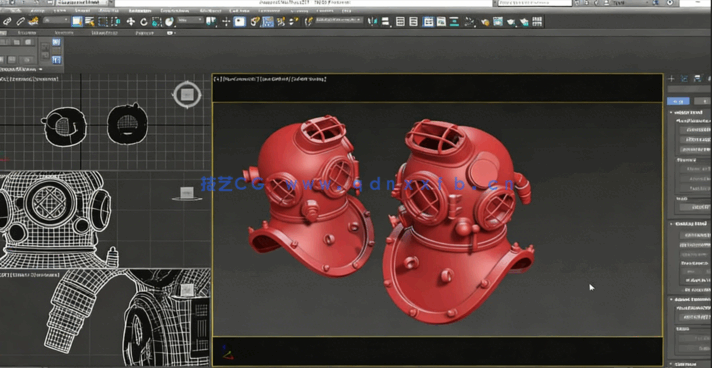 3dsMax硬表面建模基础核心训练视频教程 3ds Max Hard Surface(图5) 3dsMax硬表面建模基础核心训练视频教程 3ds Max Hard Surface(图5)
