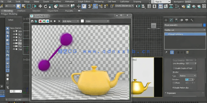 3dsmax中Arnold渲染器技术核心训练视频教程(图2) 3dsmax中Arnold渲染器技术核心训练视频教程(图2)
