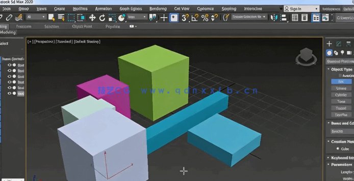 3dsMax建模技术初学者入门指南视频教程(图2) 3dsMax建模技术初学者入门指南视频教程(图2)