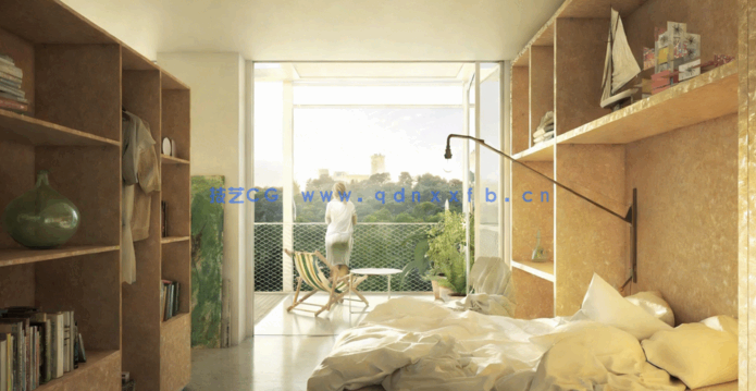 3dsmax逼真建筑空间表现技术视频教程(图5) 3dsmax逼真建筑空间表现技术视频教程(图5)