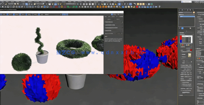3DsMax中Forest Pack Pro草木植物制作大师班视频教程(图3) 3DsMax中Forest Pack Pro草木植物制作大师班视频教程(图3)