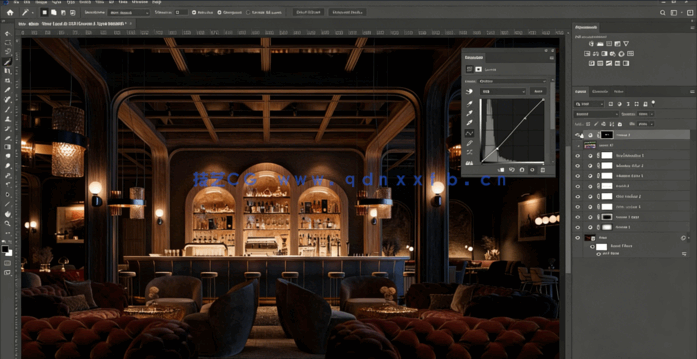 3dsmax与Corona高级室内可视化设计视频教程(图5) 3dsmax与Corona高级室内可视化设计视频教程(图5)