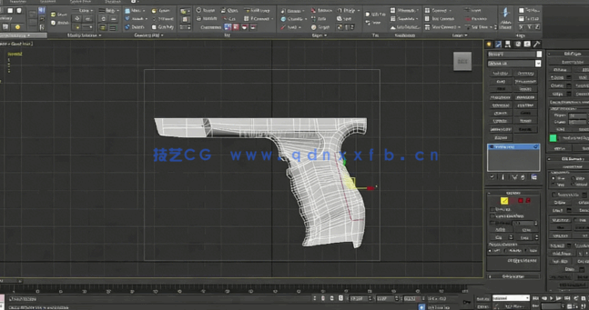 3dsmax游戏武器高精度复杂建模视频教程第三季(图3)