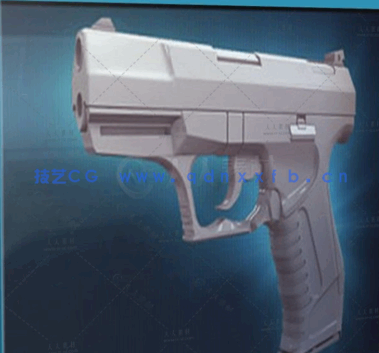 3dsmax游戏武器高精度复杂建模视频教程第三季(图1)