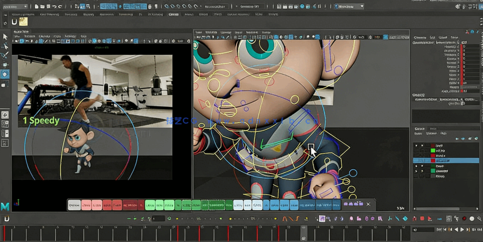 Maya复杂格斗游戏动画技术训练视频教程(图2) Maya复杂格斗游戏动画技术训练视频教程(图2)
