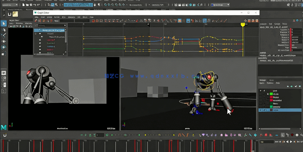 Maya复杂格斗游戏动画技术训练视频教程(图3) Maya复杂格斗游戏动画技术训练视频教程(图3)