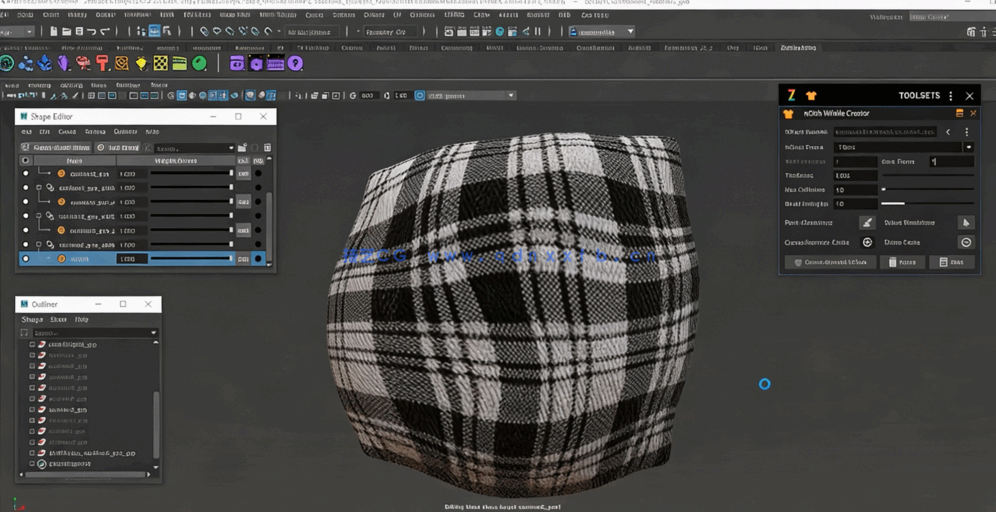 Maya中Zoo Tools Pro工具核心使用技术视频教程 附V2.8.1版插件(图2) Maya中Zoo Tools Pro工具核心使用技术视频教程 附V2.8.1版插件(图2)