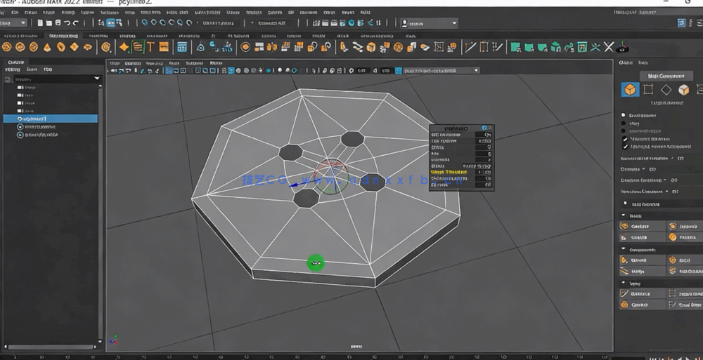 Maya 3D建模初学者入门实例训练视频教程 (图5) Maya 3D建模初学者入门实例训练视频教程 (图5)