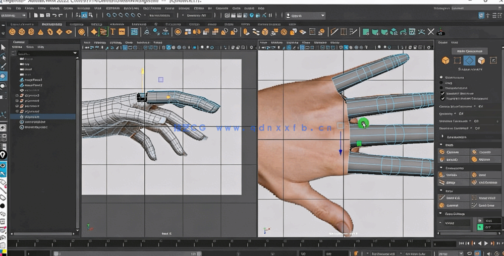 Maya 3D建模初学者入门实例训练视频教程 (图6) Maya 3D建模初学者入门实例训练视频教程 (图6)