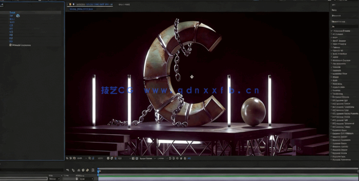 Cinema 4D与Octane逼真纹理技术大师级训练视频课程(图5) Cinema 4D与Octane逼真纹理技术大师级训练视频课程(图5)