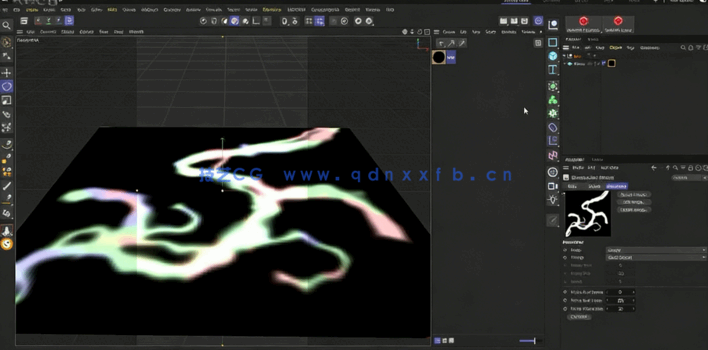 Cinema 4D与AE动画纹理Mograph驱动技术视频教程(图3) Cinema 4D与AE动画纹理Mograph驱动技术视频教程(图3)