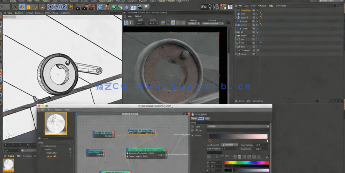 C4D超酷无限循环MacG动画视频教程 (图2) C4D超酷无限循环MacG动画视频教程 (图2)