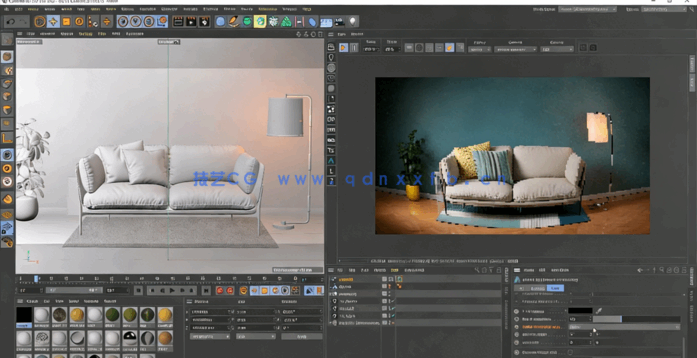 Arnold与C4D高质量渲染技术终极指南视频教程(图6) Arnold与C4D高质量渲染技术终极指南视频教程(图6)