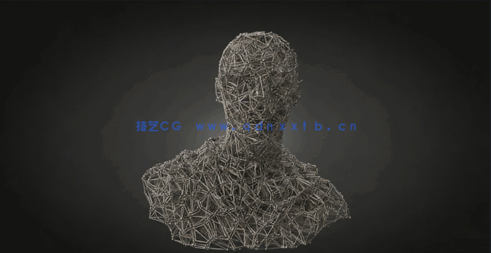 C4D中Voronoi断裂技术训练视频教程(图3) C4D中Voronoi断裂技术训练视频教程(图3)