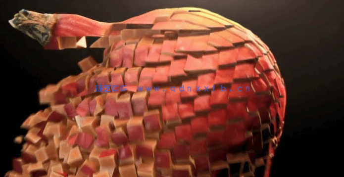 C4D中Voronoi断裂技术训练视频教程(图5) C4D中Voronoi断裂技术训练视频教程(图5)