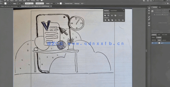 C4D与Redshift从2D草图到3D渲染技术视频教程(图4) C4D与Redshift从2D草图到3D渲染技术视频教程(图4)