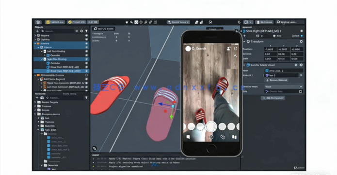 AR增强现实3D服装服饰设计训练视频教程(图3) AR增强现实3D服装服饰设计训练视频教程(图3)