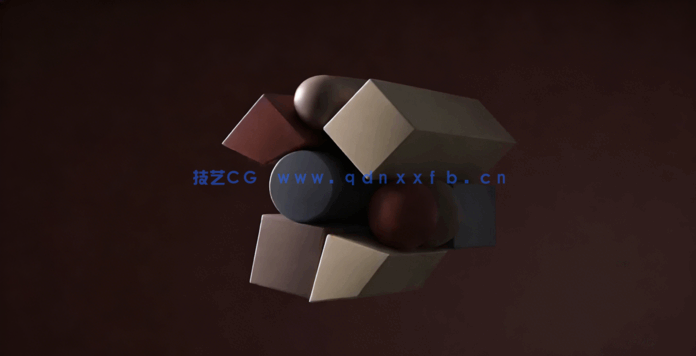 C4D与AE创意色彩几何三维动画制作视频教程(图4) C4D与AE创意色彩几何三维动画制作视频教程(图4)