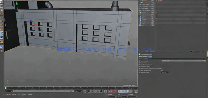 C4D低聚杂货店建模制作训练视频教程(图3) C4D低聚杂货店建模制作训练视频教程(图3)