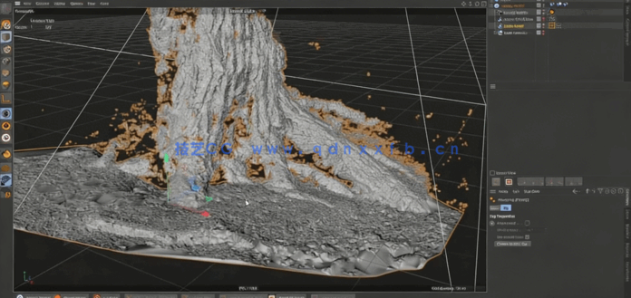 C4D跟踪匹配辅助技术大师级视频教程(图6) C4D跟踪匹配辅助技术大师级视频教程(图6)