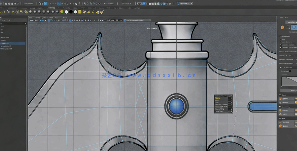Maya 3D建模初学者基础核心技术训练视频教程(图4) Maya 3D建模初学者基础核心技术训练视频教程(图4)