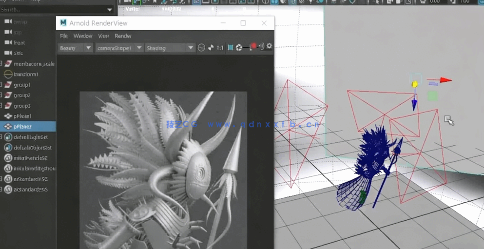 Maya人物角色建模概念设计技术视频课程(图6)