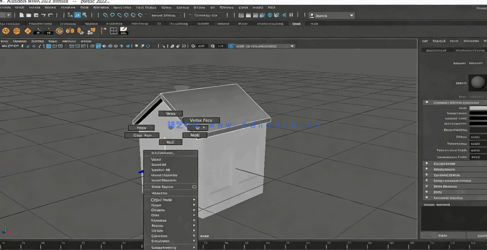 Autodesk Maya初学者入门知识训练视频教程(图6) Autodesk Maya初学者入门知识训练视频教程(图6)