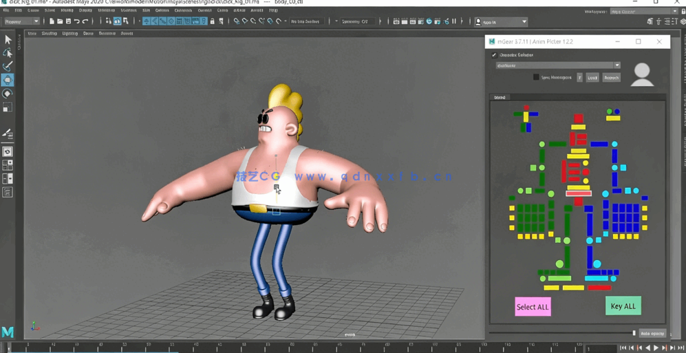 Maya角色绑定动画核心技术视频教程 (图4)