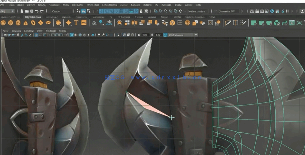 Maya Zbrush与SP游戏武器建模和纹理设计视频课程(图3) Maya Zbrush与SP游戏武器建模和纹理设计视频课程(图3)