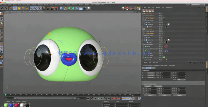 C4D R20卡通角色设计与动画技术视频教程 (图3) C4D R20卡通角色设计与动画技术视频教程 (图3)
