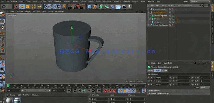 C4D R20动态图形基础技能训练视频教程 (图2) C4D R20动态图形基础技能训练视频教程 (图2)