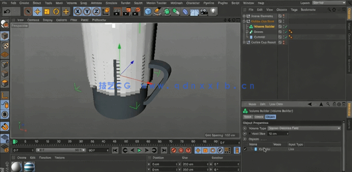 C4D R20动态图形基础技能训练视频教程 (图4) C4D R20动态图形基础技能训练视频教程 (图4)