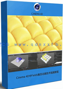 Cinema 4D中Fields触发动画技术视频教程(图1) Cinema 4D中Fields触发动画技术视频教程(图1)