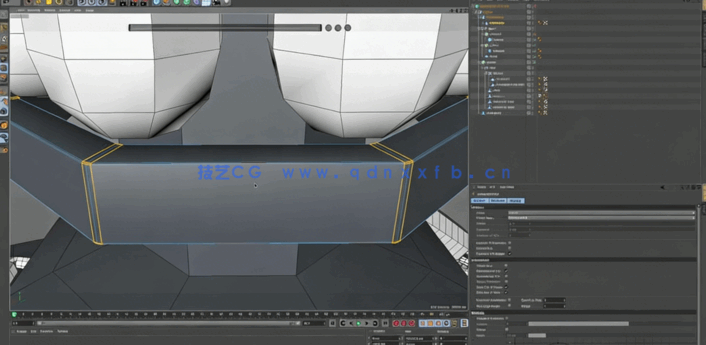 C4D宇宙飞船着陆器建模制作视频教程(图2) C4D宇宙飞船着陆器建模制作视频教程(图2)