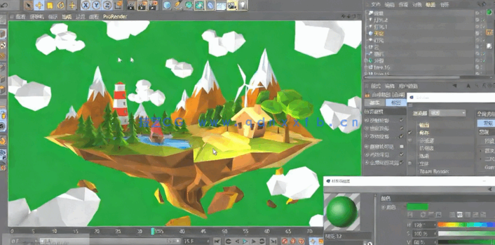 C4D R19郭术生速成视频教程 (图4) C4D R19郭术生速成视频教程 (图4)