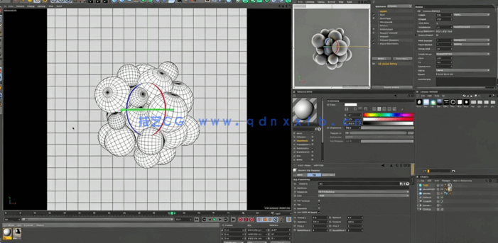 C4D逼真3D玻璃静物实例制作视频教程 (图3) C4D逼真3D玻璃静物实例制作视频教程 (图3)