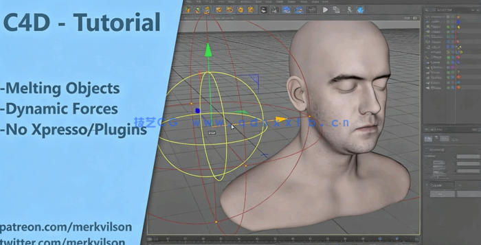 C4D超实用使用技巧实例训练视频教程(图2) C4D超实用使用技巧实例训练视频教程(图2)